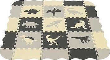 Kruzzel 25785 Kontrastní pěnové puzzle 30,5 × 30,5 cm, 35 ks