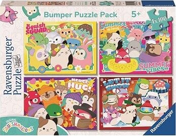 Ravensburger 057153 Squishmallows 4× 100 dielikov