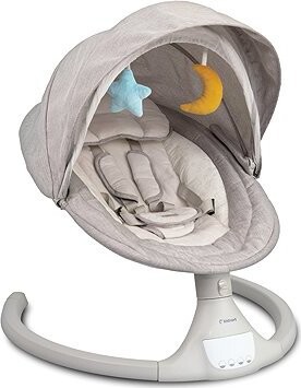 Kidnort Elektrické houpátko Svaie šedé