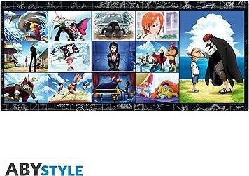 One Piece - Strawhat Crew Memories - Podložka pod myš a klávesnici