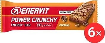 Enervit Power Crunchy Bar 6× 40 g, karamel