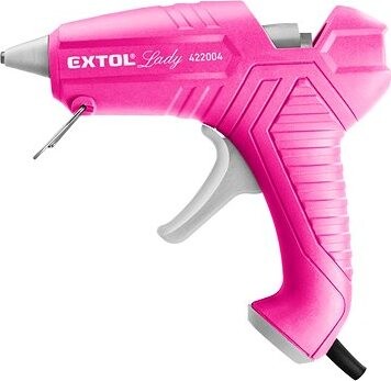 EXTOL LIGHT Pištoľ tavná lepiaca, 11 mm, 40 W, ružová, EXTOL LADY, 422004