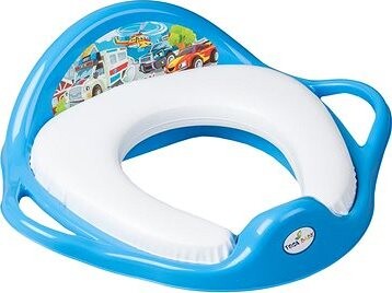 TEGA Detské sedadlo na WC mäkké – Autíčka