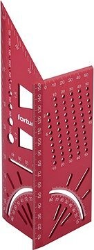 FORTUM uholník stolársky 3D viacúčelový, 215 × 72 × 63 mm, 4784104