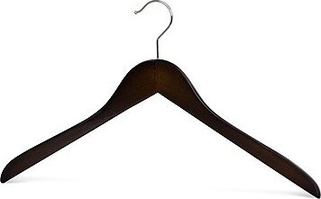 MAWA Dřevěné ergonomické ramínko Business, přírodní ořech