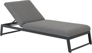 DOPPLER ležadlo záhradné Melia Lika-Tex sivé