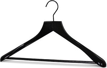 MAWA Dřevěné ramínko All in black s kalhotovou tyčí, černé