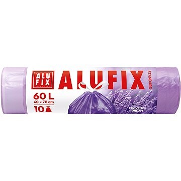 ALUFIX Standard zaťahovacie s vôňou levandule 60 l, 10 ks