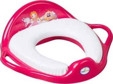 TEGA Detské sedadlo na WC mäkké – Malá princezná