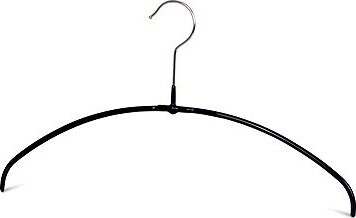 MAWA Kovové protiskluzové ramínko Economic light, černé