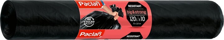 Paclan Vrecia na odpad BIG & STRONG vysoko odolné, 120L- 25ks,