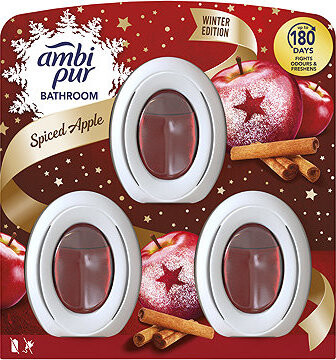 AMBI PUR Bathroom Spiced Apple 3× 8 ml