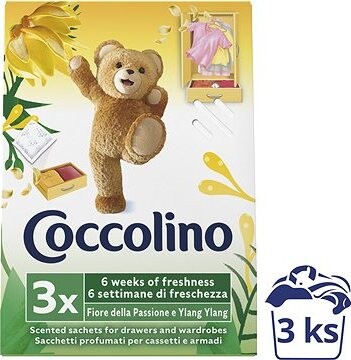 COCCOLINO Passion Fruit vôňa do skrine 3 ks