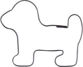 ORION Vykrajovačka nehrdzavejúca oceľ Pes