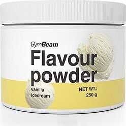 GymBeam Flavour powder vanilková zmrzlina 250 g
