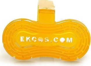 Ekcos Ekcoclip – ekologická záveska do toalety, vôňa tropické ovocie, oranžová