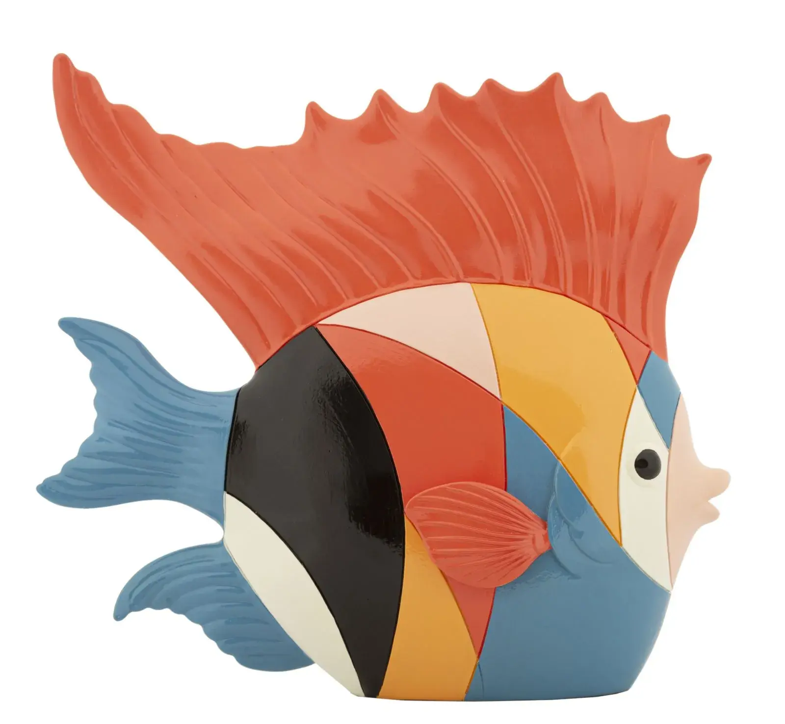 Dekorace Fish Rubic 28 cm vícebarevná