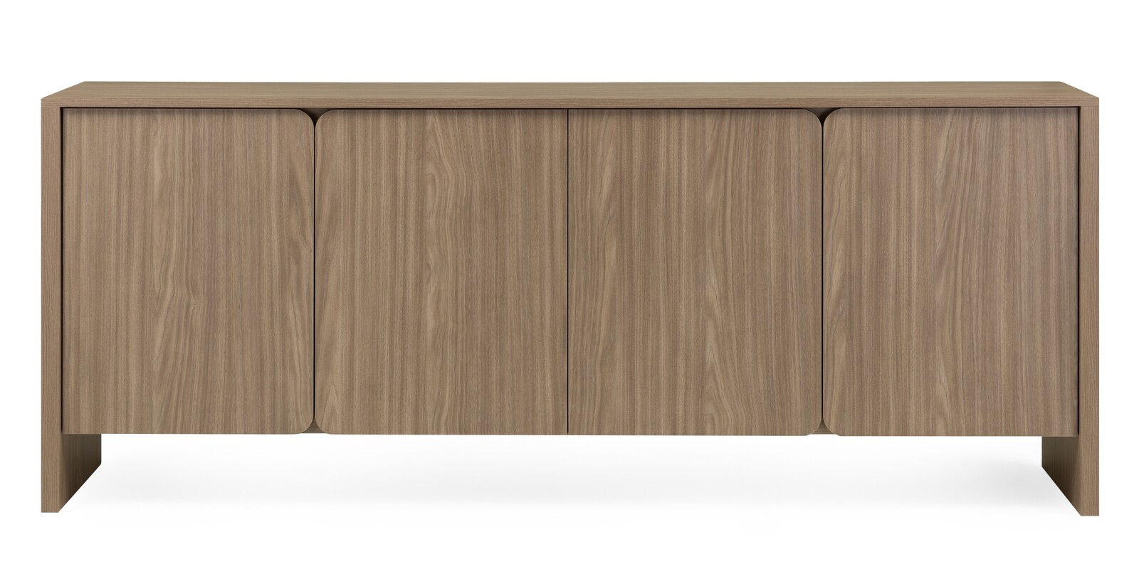 Komoda Moku 200 cm dub perleťový