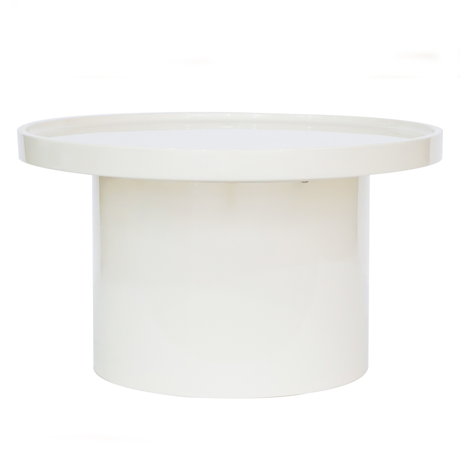 Konferenční stolek Chia 70 cm bílý