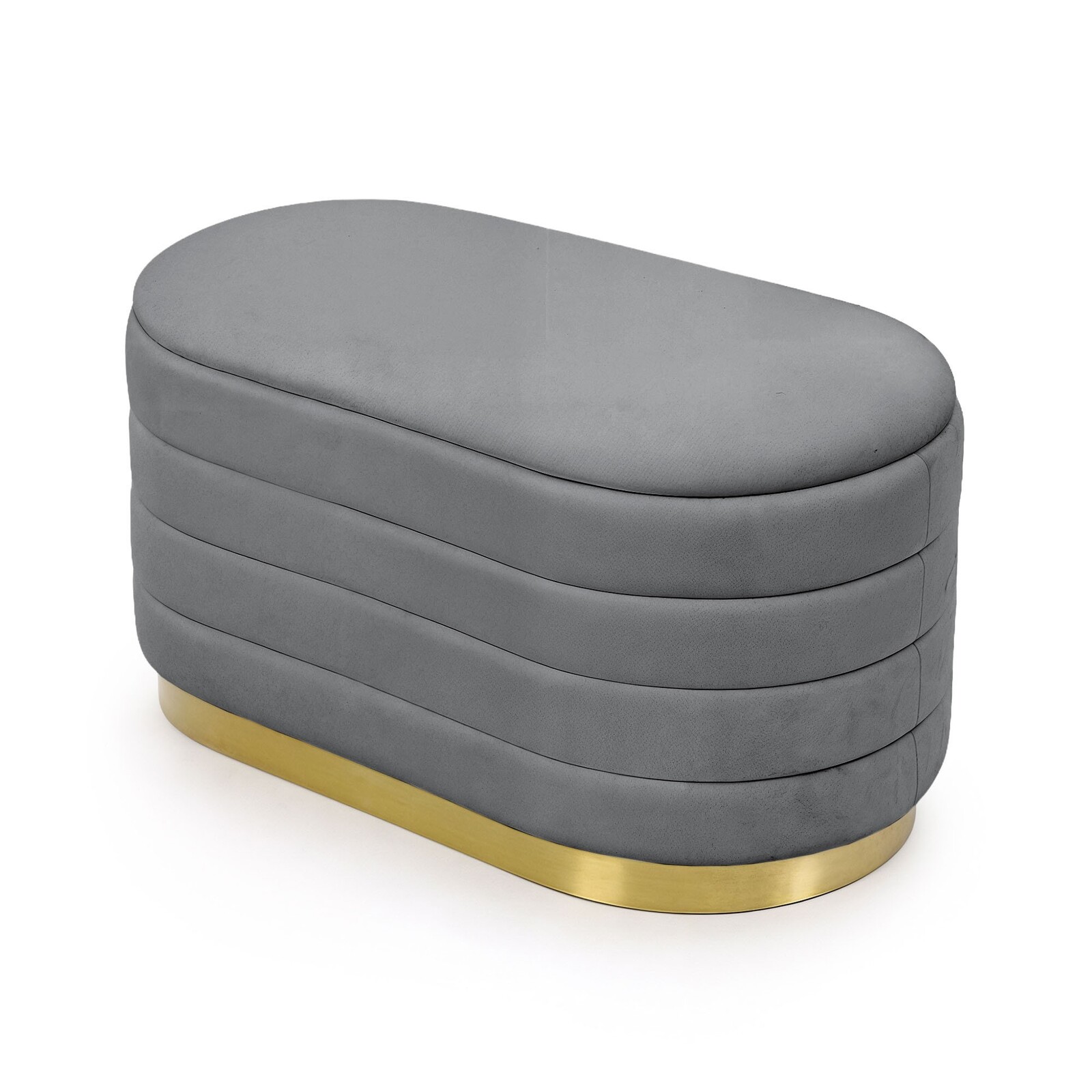 Taburet Bella grafitový