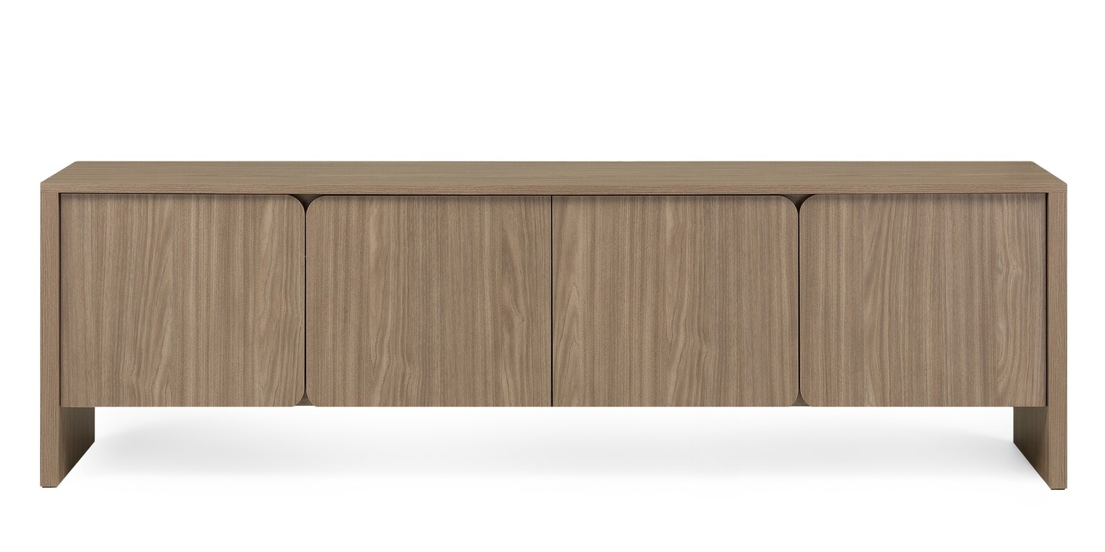 TV stolek Moku 200 cm dub perleťový