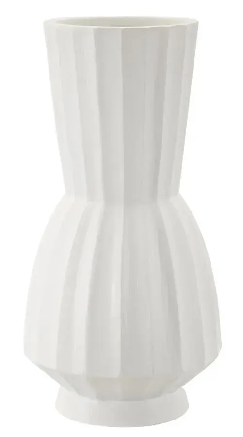 Váza Glint 50 cm bílá