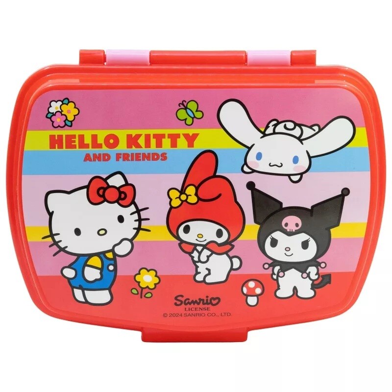 Mačacia mama Krabička na desiatu s mačičkou Hello Kitty