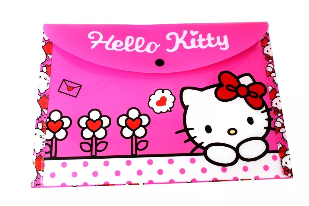 Mačacia mama Puzdro na dokumenty mačička Hello Kitty (A4)