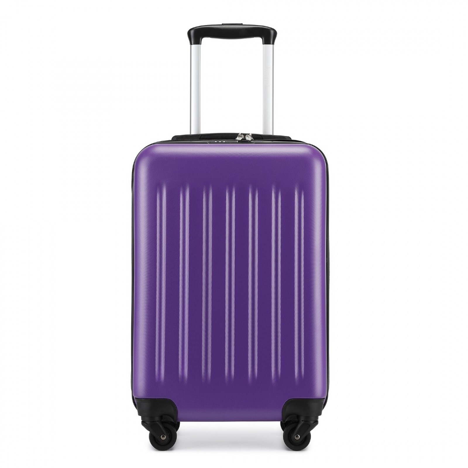 Ľahký kabínový ABS+PC kufor Kono - fialový - 33 L