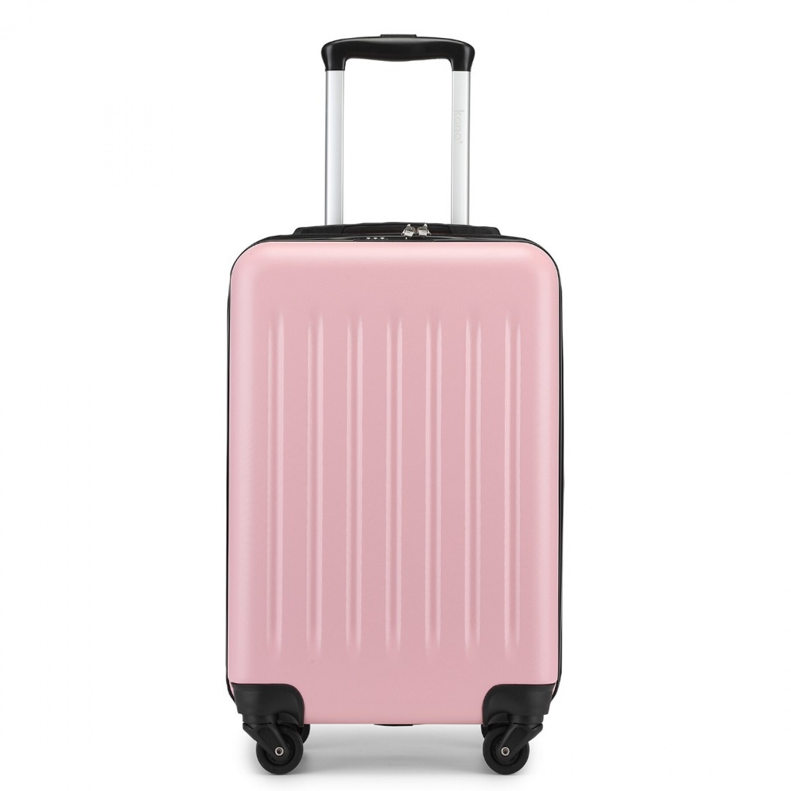 Ľahký kabínový ABS+PC kufor Kono - ružový - 33 L