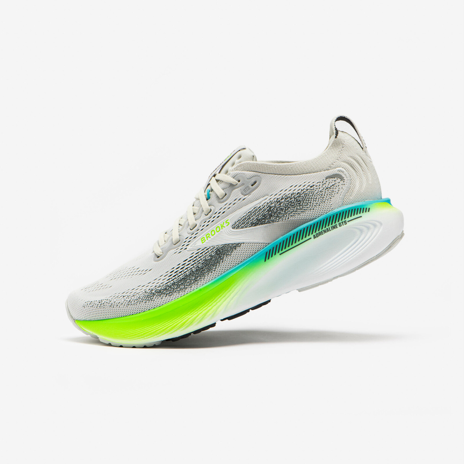 BROOKS Adrenaline GTS 25 pánska bežecká obuv sivo-zelená