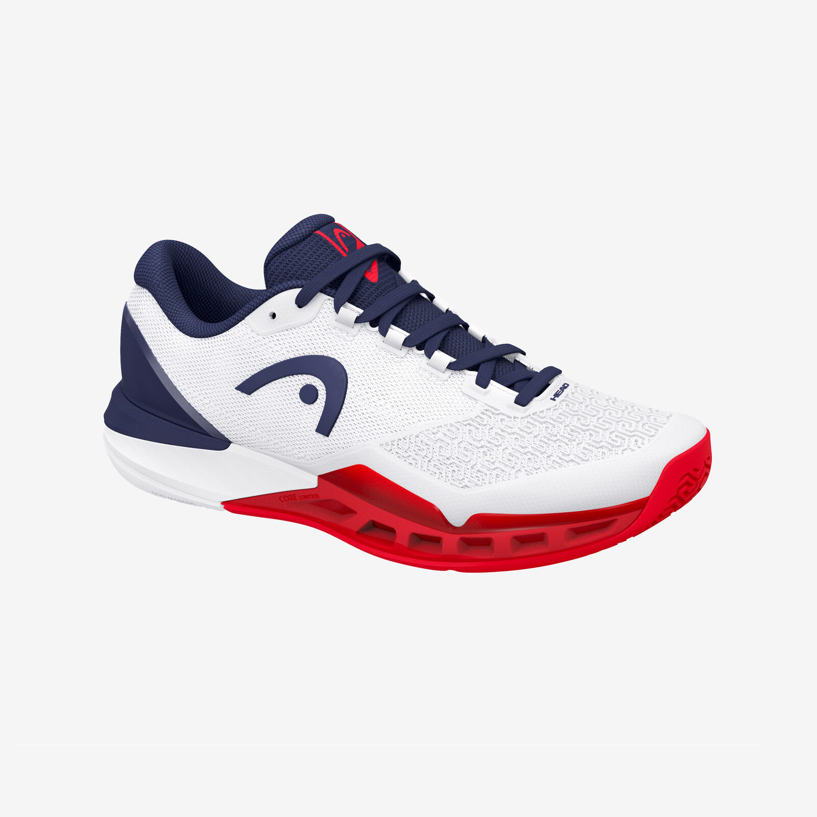 HEAD Revolt Pro 5.0 pánska tenisová obuv bielo-modro-červená