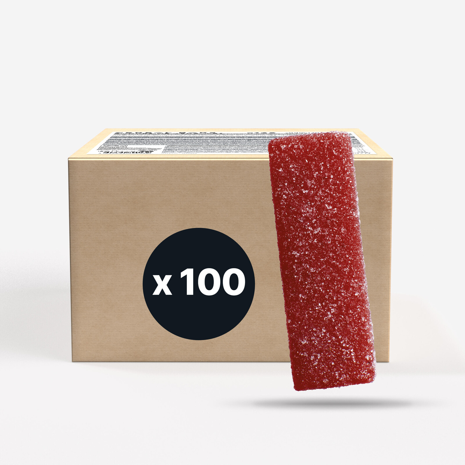 Energetické ovocné želé jahoda, brusnice, acerola 100 x 25 g