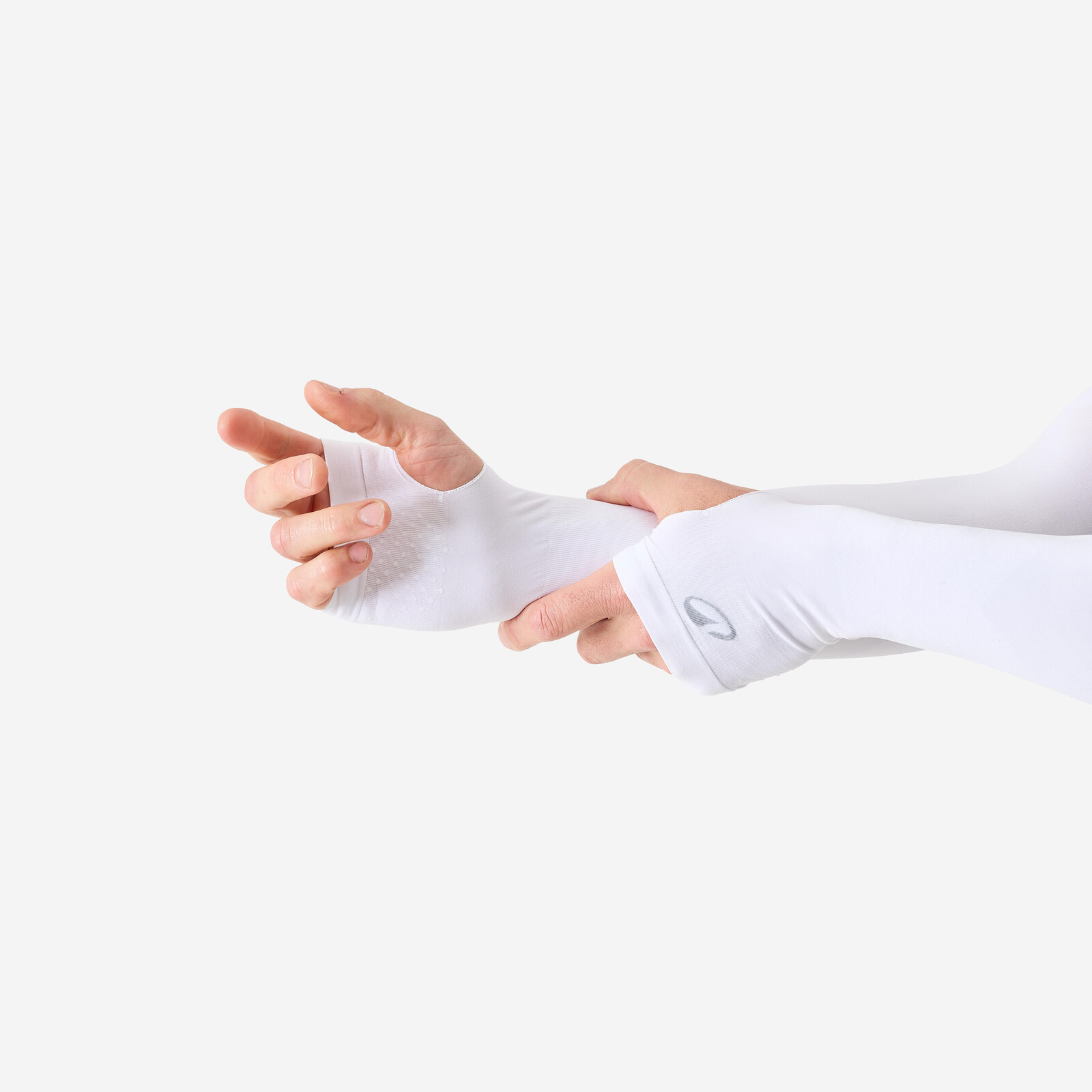 Rybárske rukávy Anti-UV 100 biele