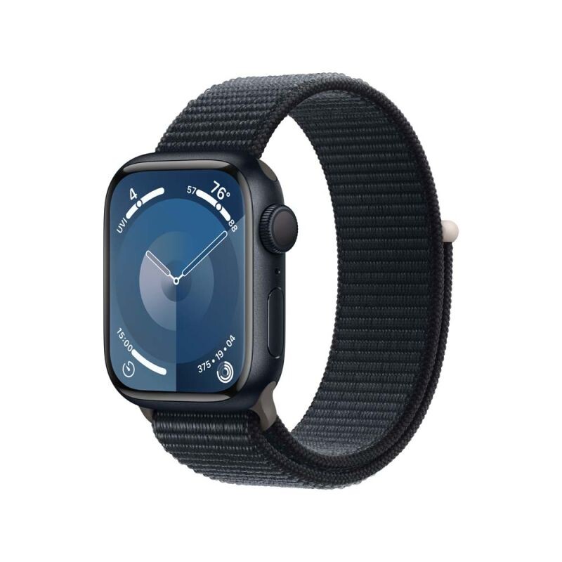 Apple Watch Series 9 GPS 41mm puzdro z temne atramentového hliníka *Použitý s DPH - Trieda C* MR8Y3QCA