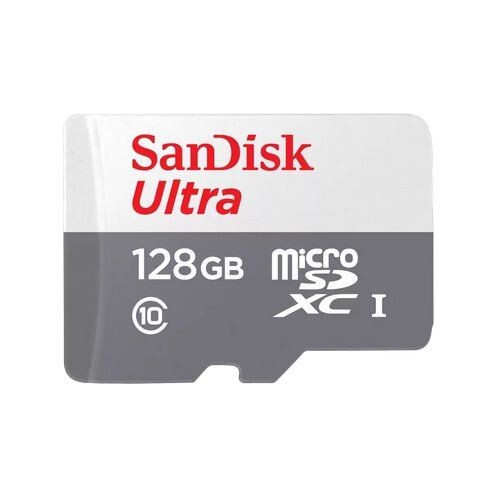 SanDisk Ultra 128GB microSD card (without adapter) SDSQUNR-128G-GN6MN
