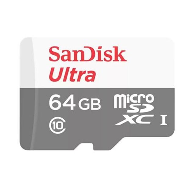 SanDisk Ultra 64GB microSD card SDSQUNR-064G-GN3MA