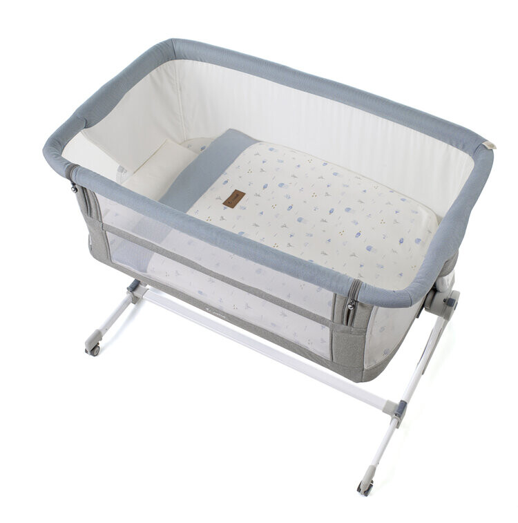 Jané Baby Side II Lazuli Blue,JANÉ Postieľka detská Baby Side II Lazuli Blue
