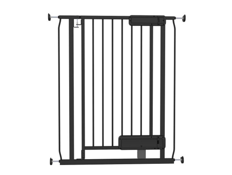 INGENUITY Zábrana detská Hands Free Open čierna 6m+