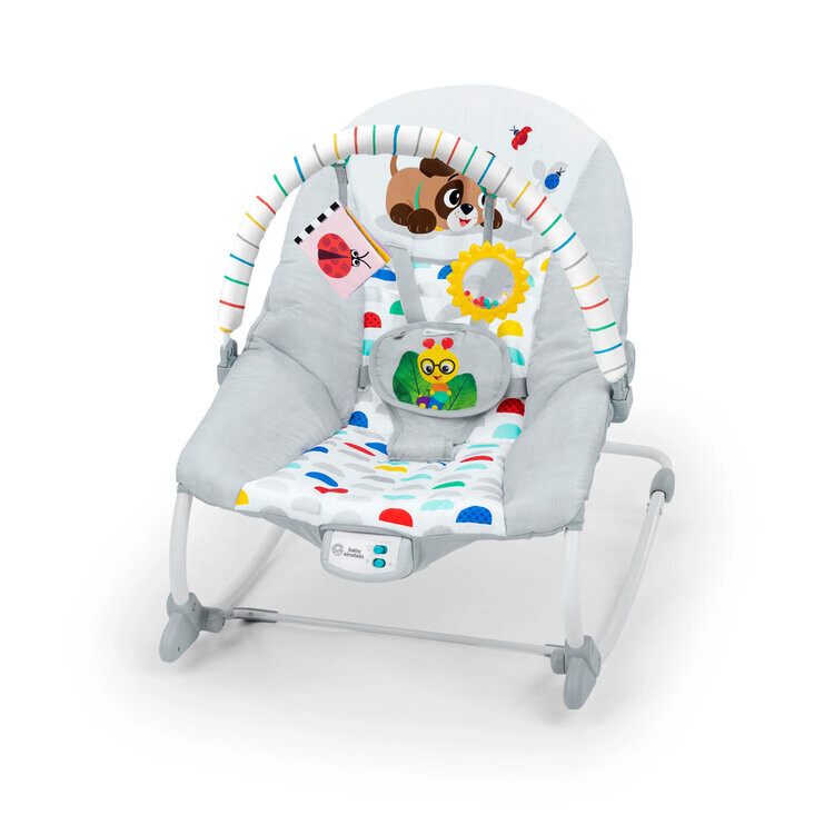 BABY EINSTEIN Lehátko hudobné vibrujúce Dean's Discovery Spot™ 0m+ do 9kg