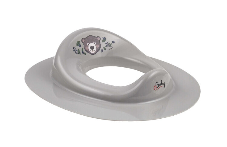 MALTEX Redukcia na WC The Nature Buddies Medveď - Grey