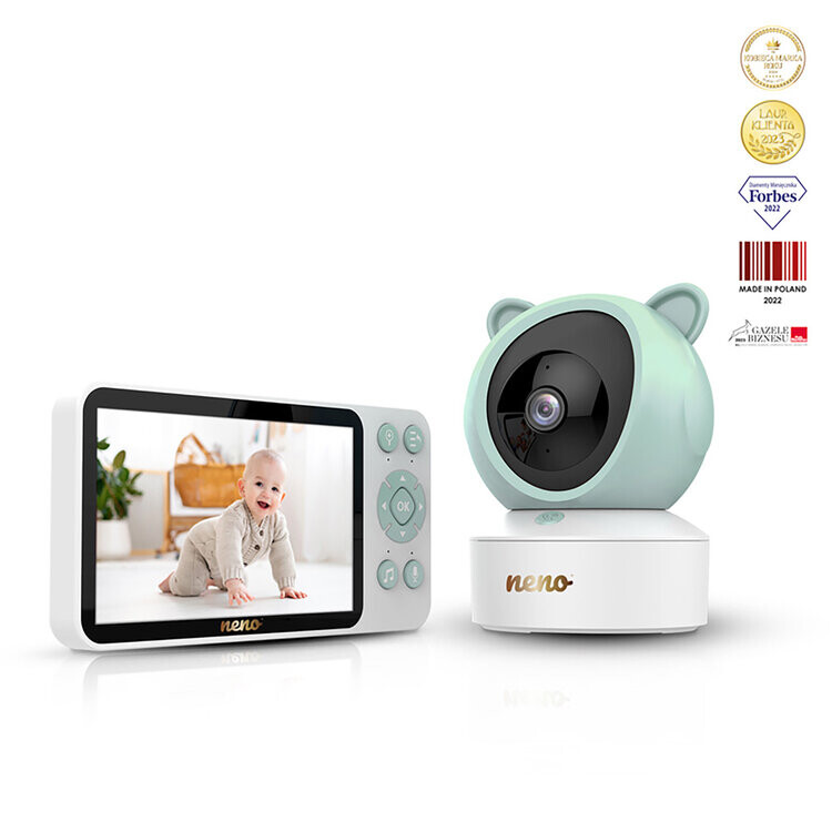 NENO Videopestúnka detská otočná digitálna/IP camera Ivo