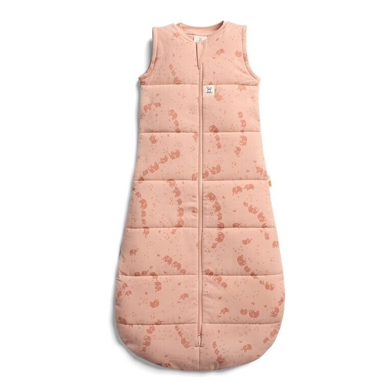 ERGOPOUCH Vak na spanie organická bavlna Jersey Elephant Parade 8-24 m, 8-14 kg, 2,5 tog
