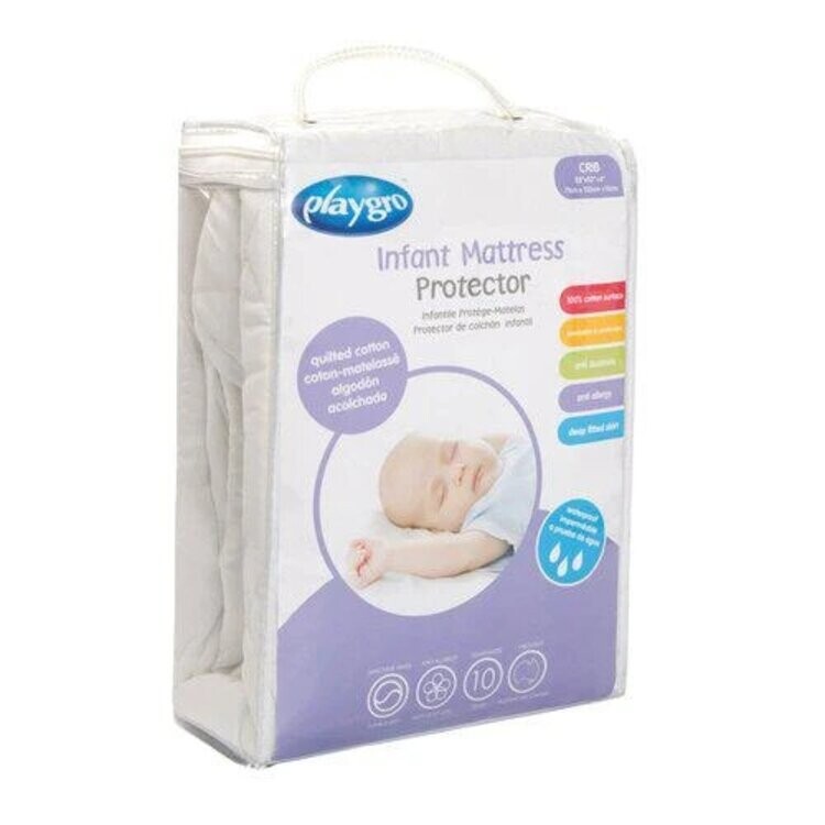 PLAYGRO Chránič na detské matrace - prešívaná bavlna