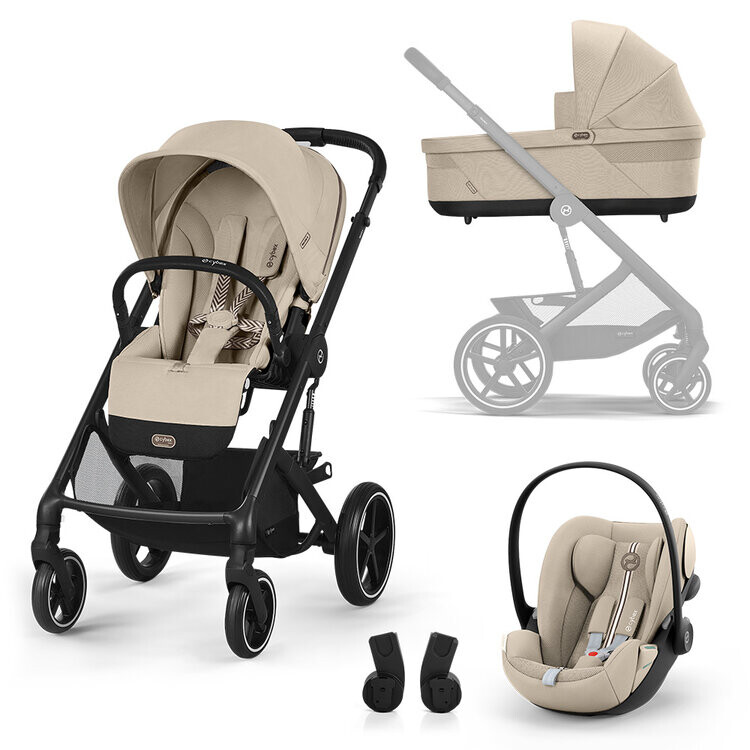 CYBEX Kočík kombinovaný Balios One Box comfort 3v1 Almond Beige