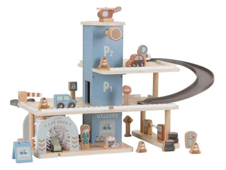 LITTLE DUTCH Garáž drevená