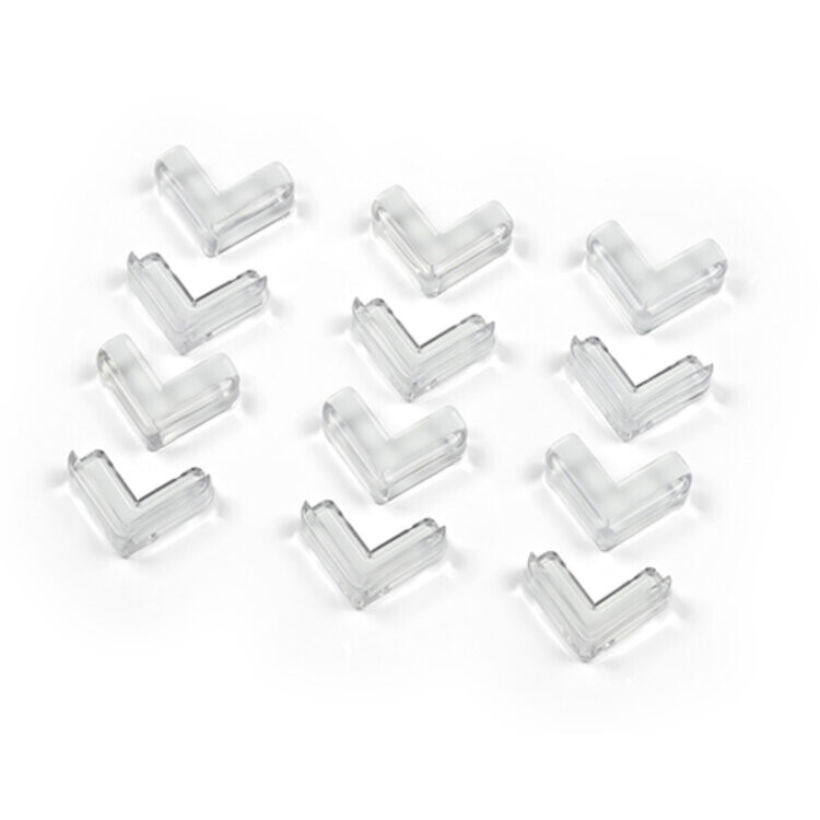 BABYONO Ochrana rohov nábytku transparentná 12ks