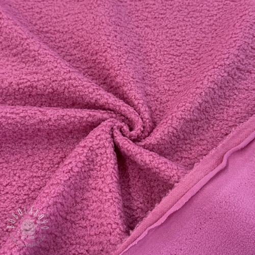 Fleece TEDDY DOUBLE SIDED pink