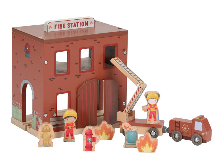 LITTLE DUTCH Stanica hasičská drevená