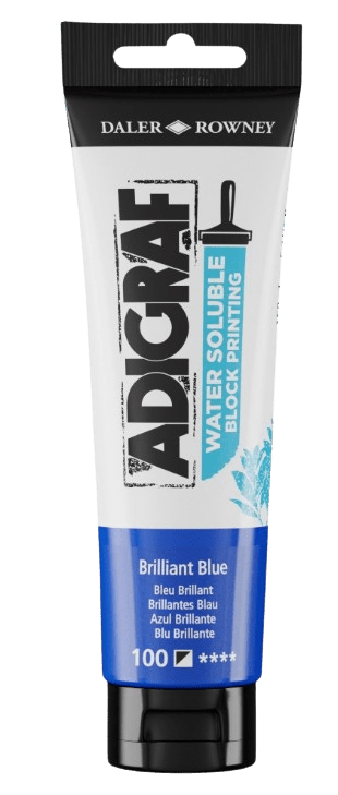 D&R ADIGRAF - Farba na linoryt (brilliant blue, 0,15 L)